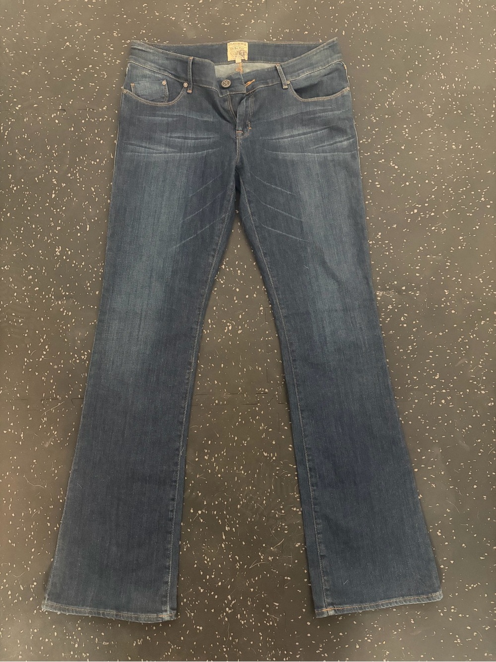Dylan George vintage low rise bootcut jeans